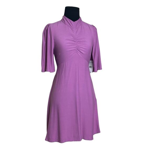 Free People Purple Mini Dress - Picture 5 of 13